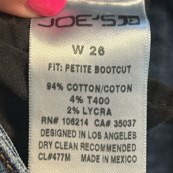 Joes petite bootcut jeans size 26 - Picture 6 of 6